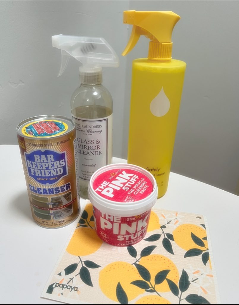 Cleaning solutions for easy party cleanup